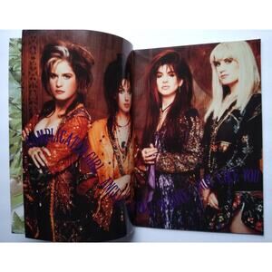 Bangles Everything Tour Book Original 1988 Pop Classic Rock Music Color Photos